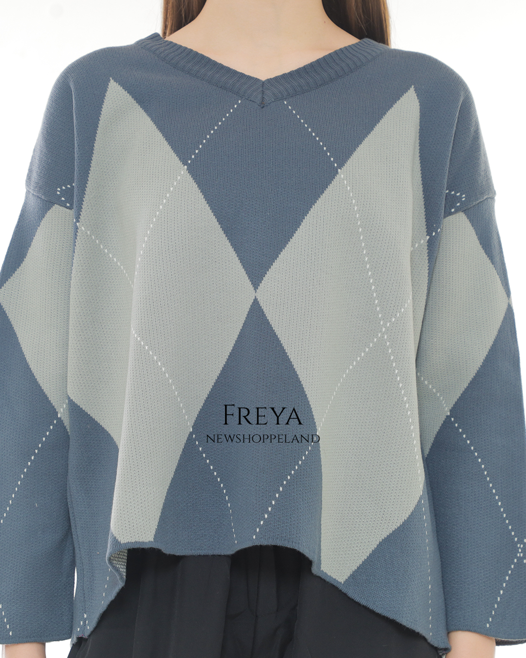 NEWSHOPPELAND - Freya Knit Sweater Oversize Premium