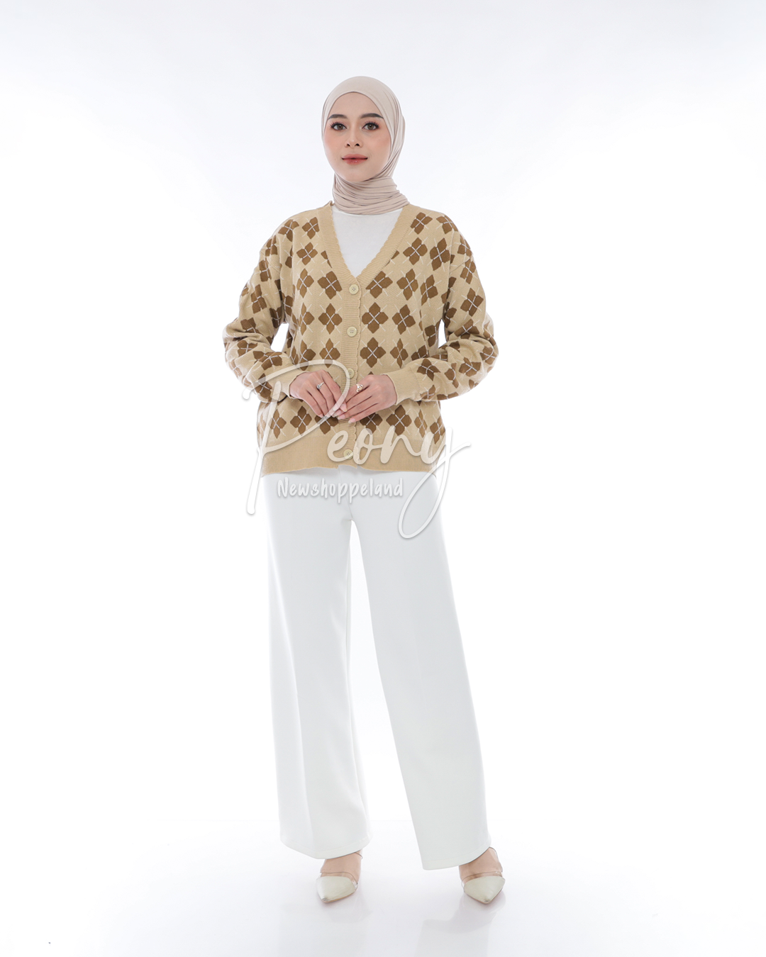 NEWSHOPPELAND - Peony Clover Cardigan Premium