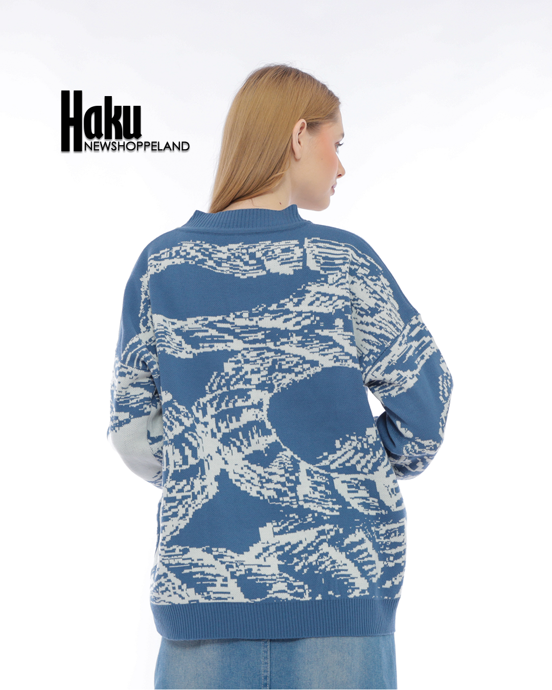 NEWSHOPPELAND - Haku Oversize Knit Cardigan Premium