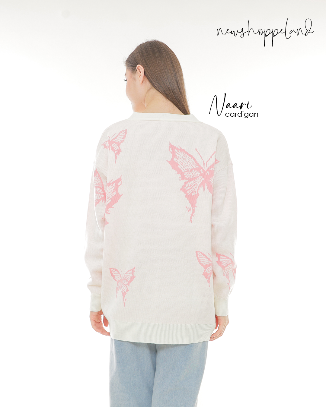 NEWSHOPPELAND - Naari Butterfly Cardigan Oversize Premium