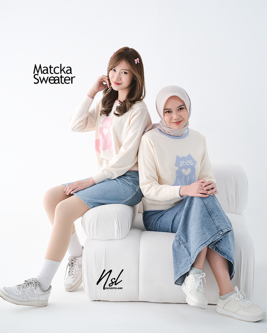 NEWSHOPPELAND - Matcka Knit Sweater Premium