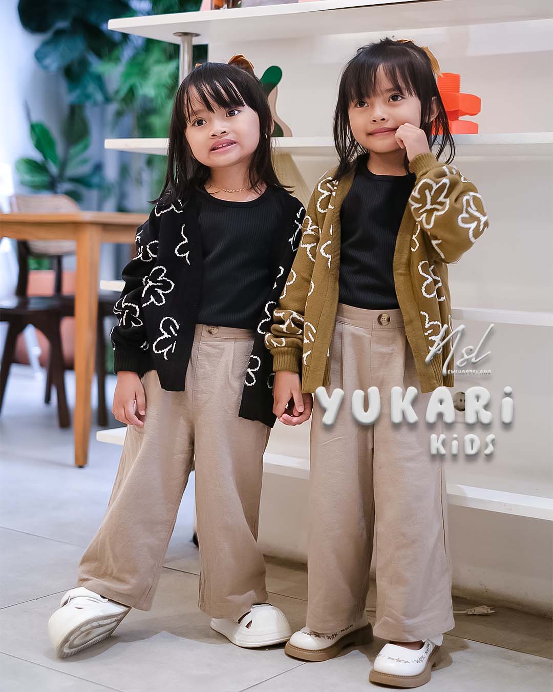 NEWSHOPPELAND - ( UKURAN ANAK ) Yukari Oversize Cardigan Premium