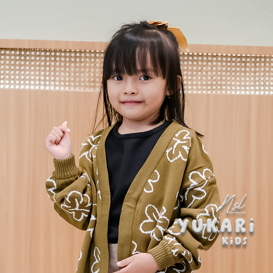 NEWSHOPPELAND - ( UKURAN ANAK ) Yukari Oversize Cardigan Premium