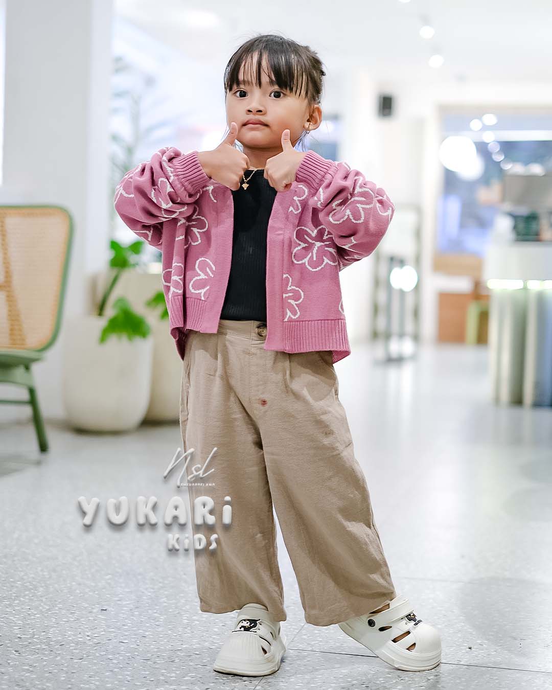 NEWSHOPPELAND - ( UKURAN ANAK ) Yukari Oversize Cardigan Premium