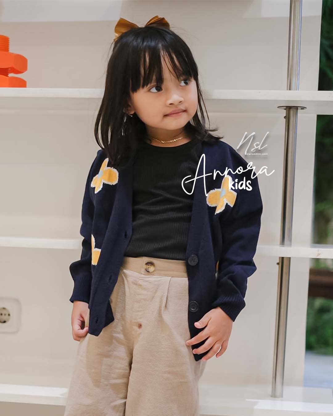 NEWSHOPPELAND - Annora Floral Knit Cardigan Premium (normal size and kids size)