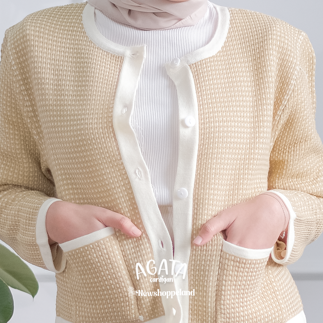 NEWSHOPPELAND - Agata Cardigan Knit Premium