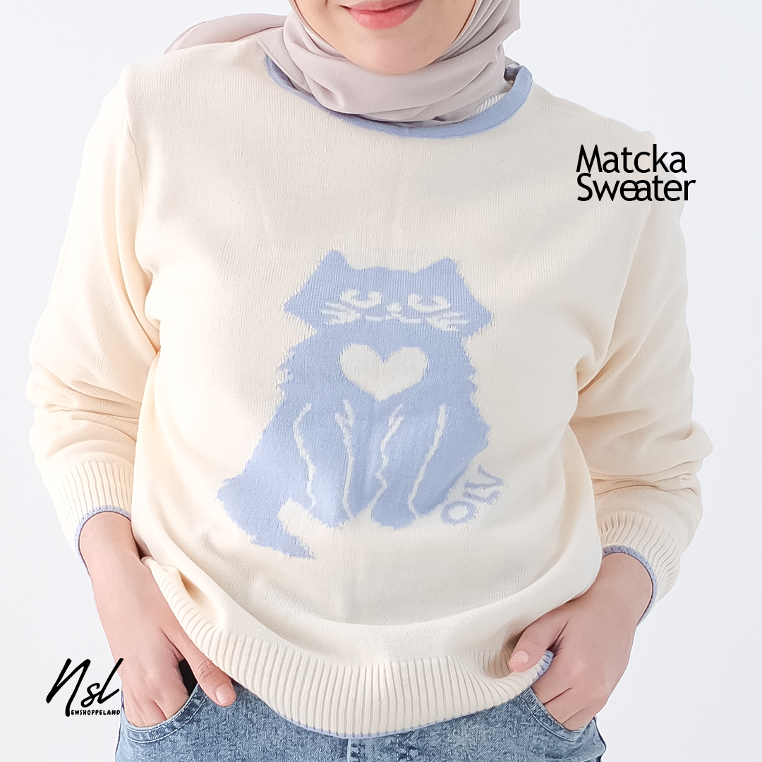 NEWSHOPPELAND - Matcka Knit Sweater Premium