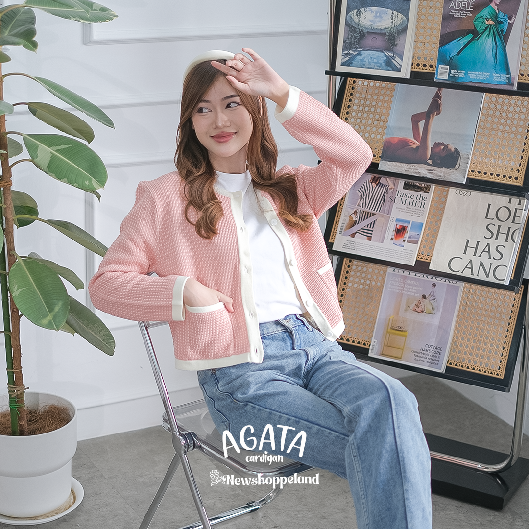 NEWSHOPPELAND - Agata Cardigan Knit Premium