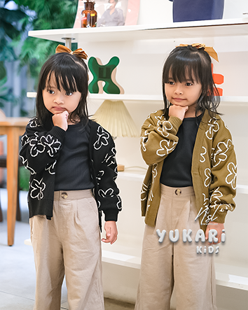 NEWSHOPPELAND - ( UKURAN ANAK ) Yukari Oversize Cardigan Premium