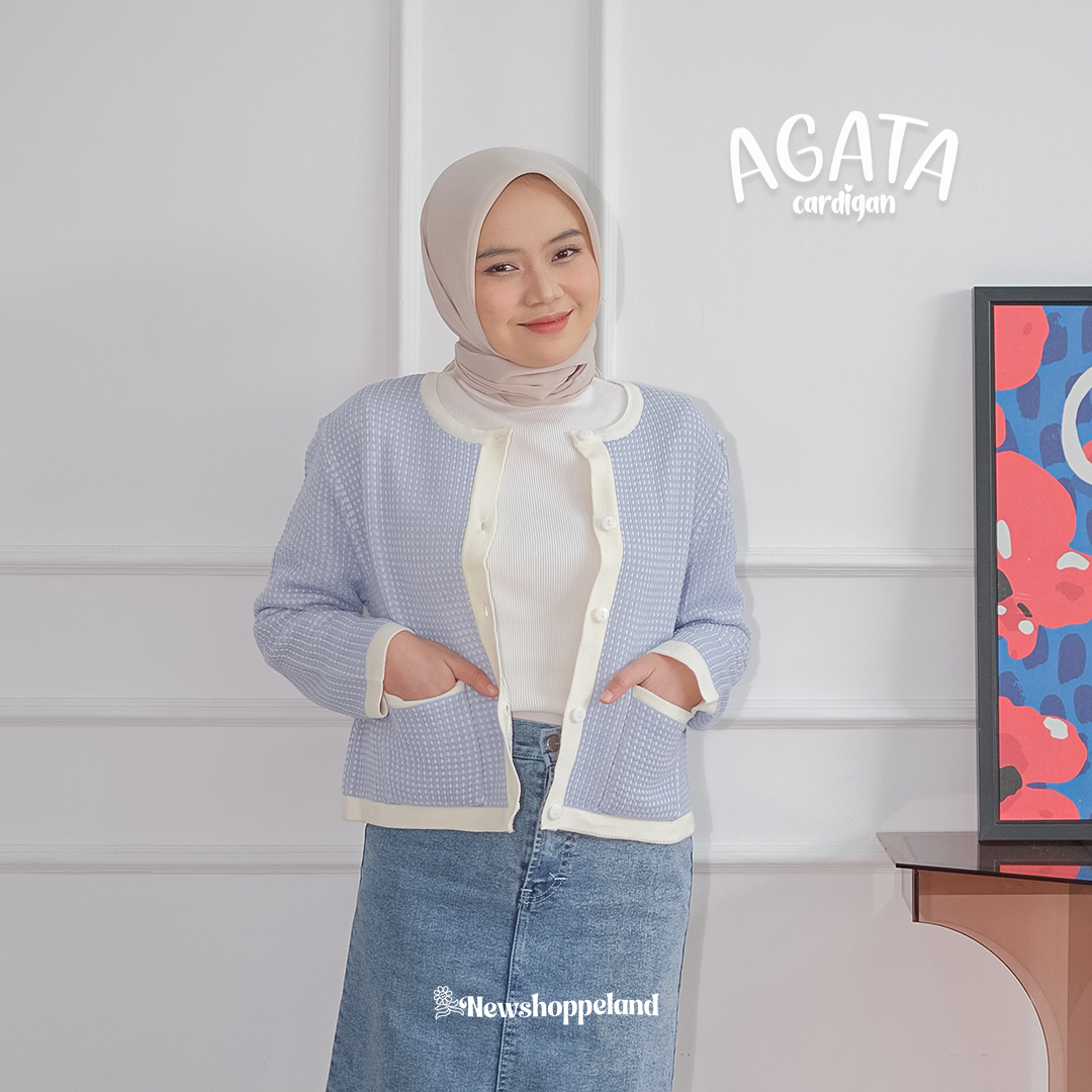 NEWSHOPPELAND - Agata Cardigan Knit Premium