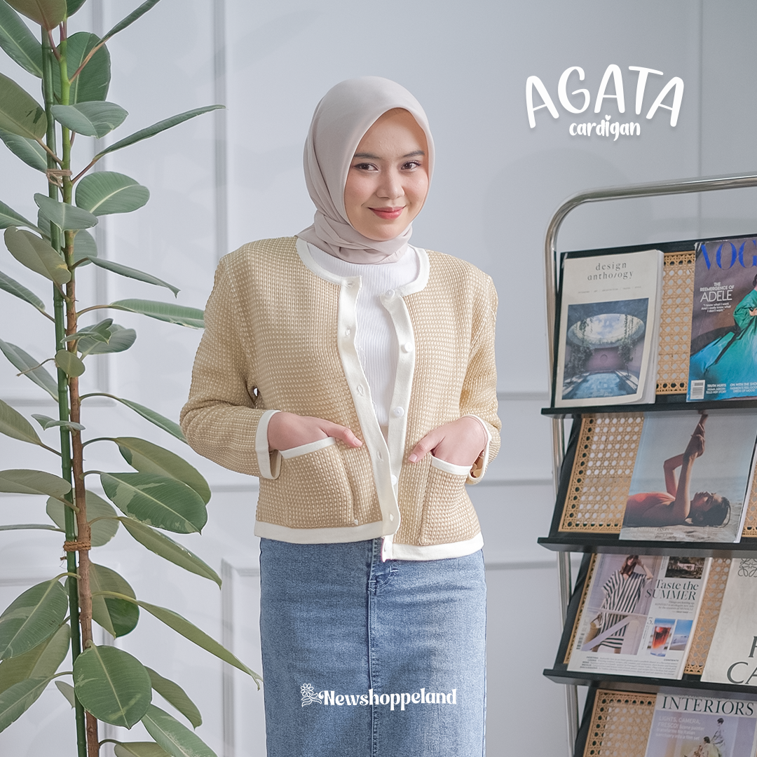 NEWSHOPPELAND - Agata Cardigan Knit Premium