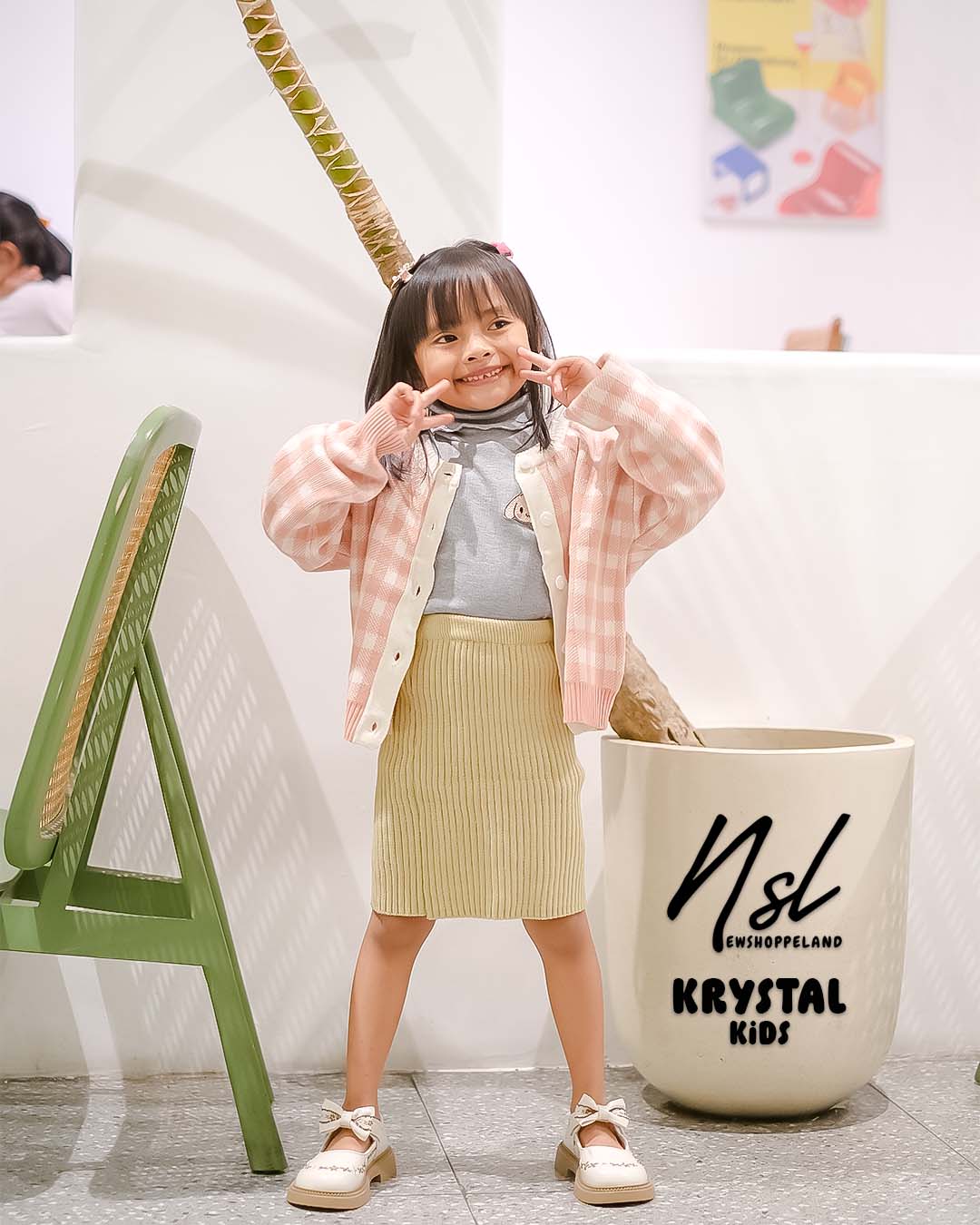 NEWSHOPPELAND - ( KIDS SERIES ) Krystal Cardigan Rajut Premium