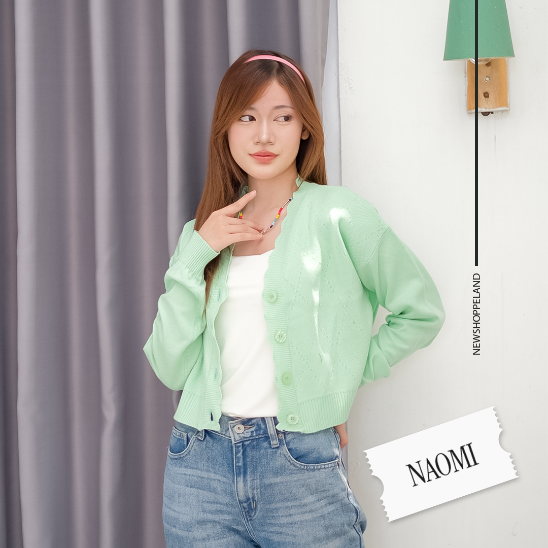 NEWSHOPPELAND - Naomi Crop Cardigan