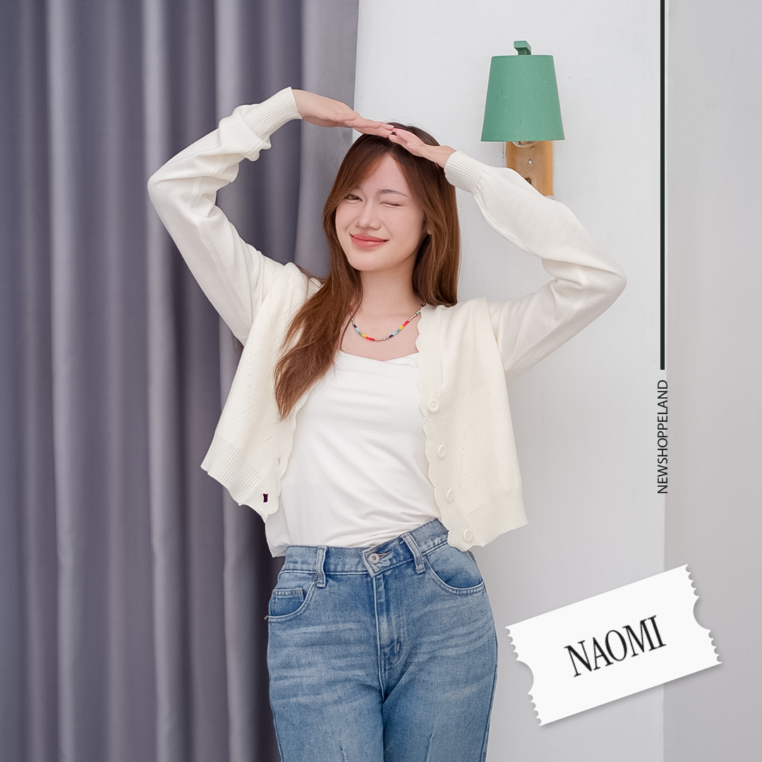 NEWSHOPPELAND - Naomi Crop Cardigan