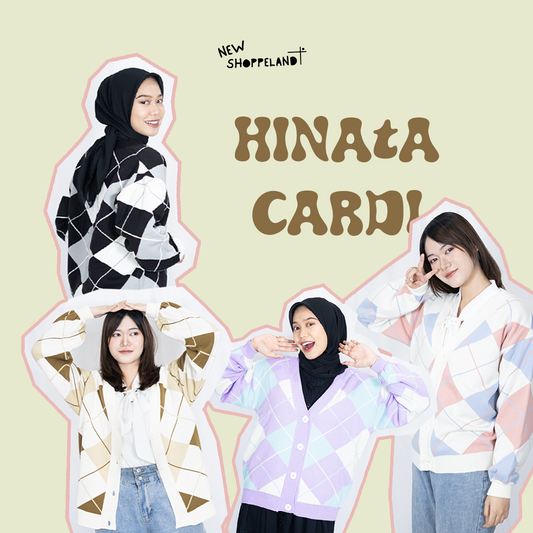 NEWSHOPPELAND - Hinata Cardigan Oversize Diamond Premium